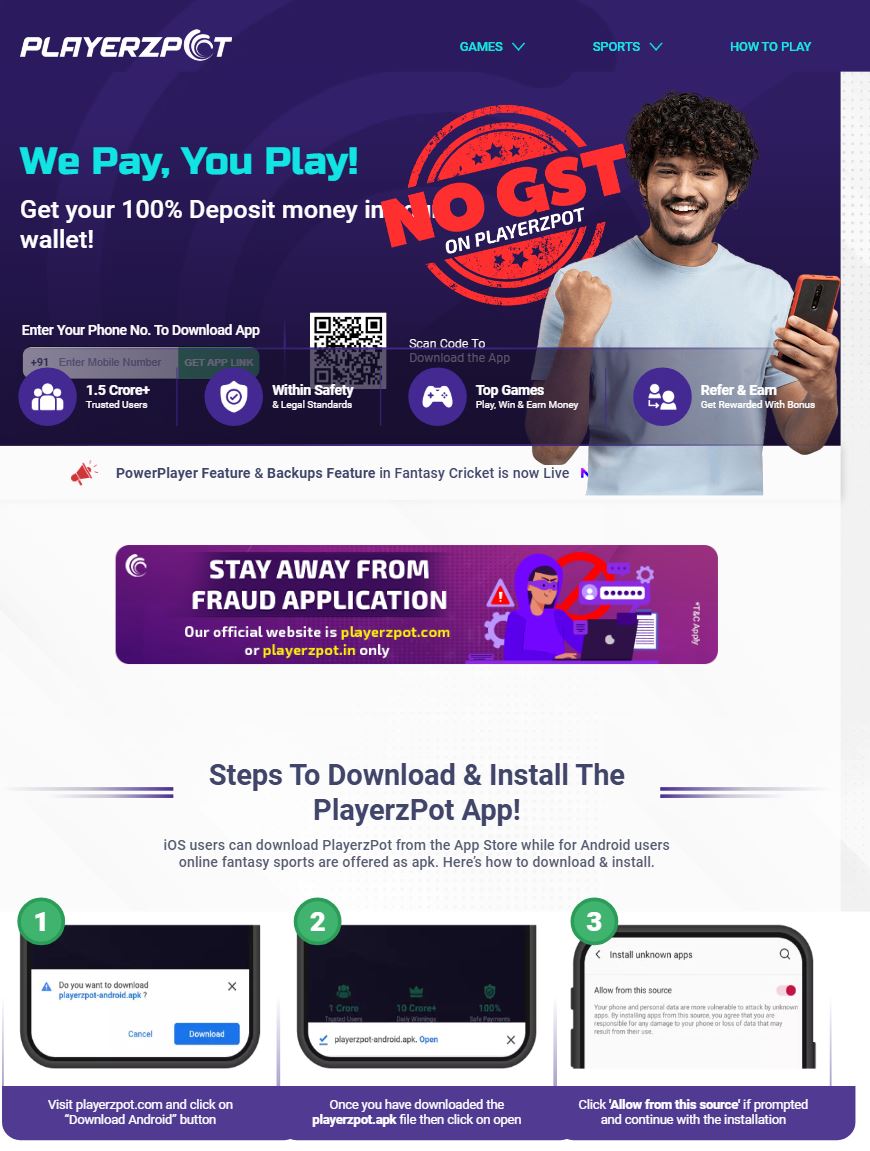 The third image of the app ，Online betting platform with the best betting games with highest cash rewards